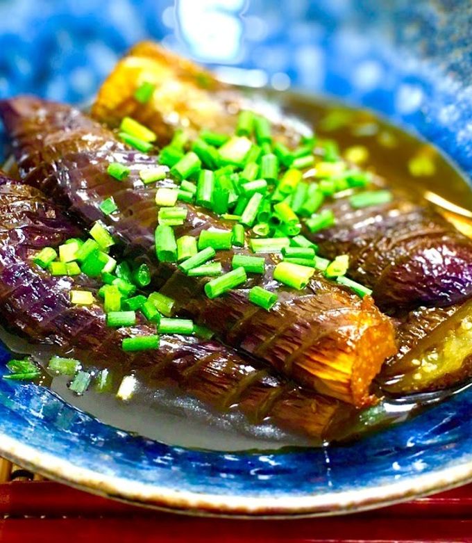 茄子の煮浸し なすの煮浸し｜レシピ｜創味食品