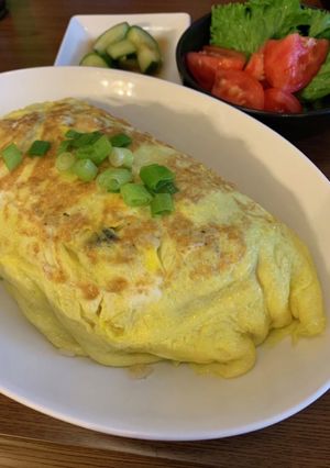 ガーリックバターのオムライス！-レシピのメイン写真