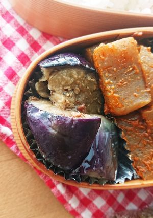 お弁当★レンチンなすマリネ★作り置き-レシピのメイン写真