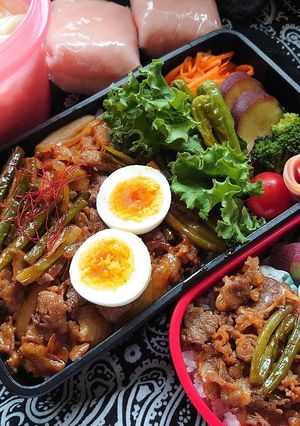 2020/9/4 焼肉弁当-レシピのメイン写真
