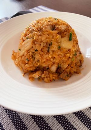 しっとりふわふわ☆焼肉屋さんのキムチ炒飯-レシピのメイン写真
