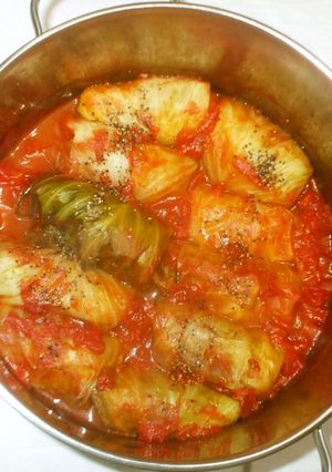 豆腐ロールキャベツで胃腸に優しい♪簡単-レシピのメイン写真