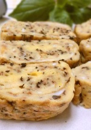 ドライバジルで☆　ハーブチーズたまご焼き-レシピのメイン写真