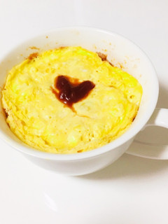 マグカップで簡単オムライス-レシピのメイン写真