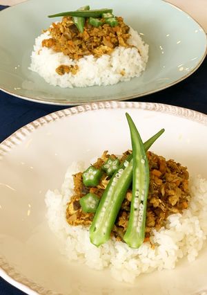 サバのキーマカレー-レシピのメイン写真