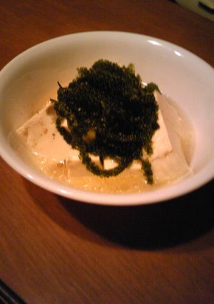 ☆海ブドウ豆腐サラダ風☆-レシピのメイン写真
