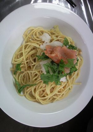 明太子とじゃこのパスタ-レシピのメイン写真