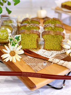 しっとり♡抹茶のパウンドケーキ♡♡♡-レシピのメイン写真