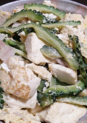 ★夏の定番★豆腐多め★ゴーヤチャンプル-レシピのメイン写真
