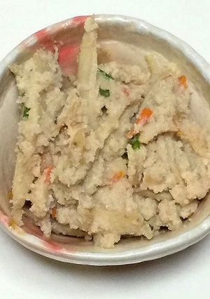 自家製おからで卯の花(含め煮)-レシピのメイン写真
