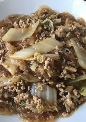 麻婆春雨-レシピのメイン写真