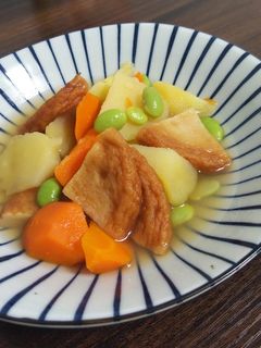 簡単シンプルな さつま揚げの煮物-レシピのメイン写真