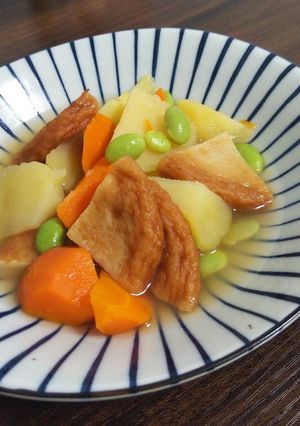 簡単シンプルな さつま揚げの煮物-レシピのメイン写真