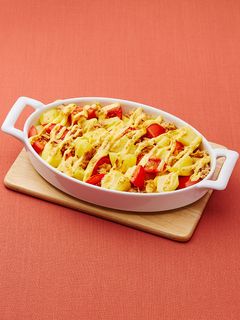 じゃがいもとトマトとツナのマヨネーズ焼き-レシピのメイン写真