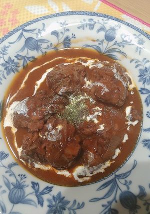 絶品お店の味！牛肉の赤ワイン煮込み-レシピのメイン写真