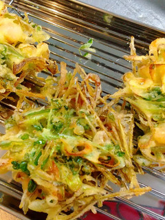軽い食感が旨い!豆苗と小海老のかき揚げ-レシピのメイン写真