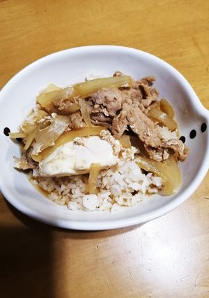濃く増し✣豚玉丼-レシピのメイン写真