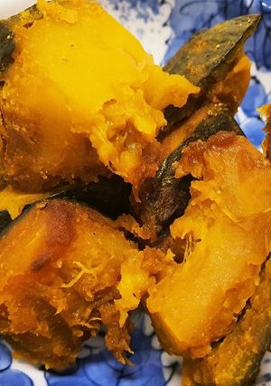 黒糖で♪かぼちゃの煮物-レシピのメイン写真