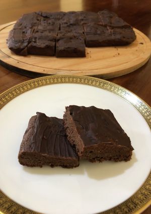 グルテンフリーチョコレートブラウニー-レシピのメイン写真