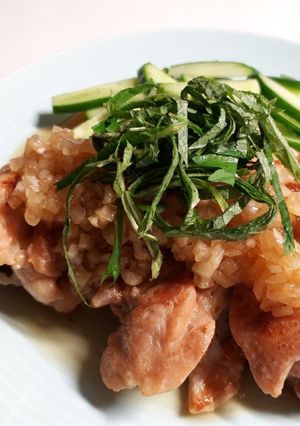 エスニック風☆鶏もも肉の玉ねぎ甘酢タレ-レシピのメイン写真