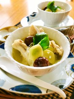 手羽元で簡単*サムゲタン風スープ-レシピのメイン写真