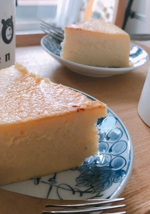 ふわふわ　スフレチーズケーキ-レシピのメイン写真