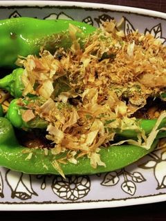 赤堀農場 ♪万願寺とうがらしの焼きびたし-レシピのメイン写真