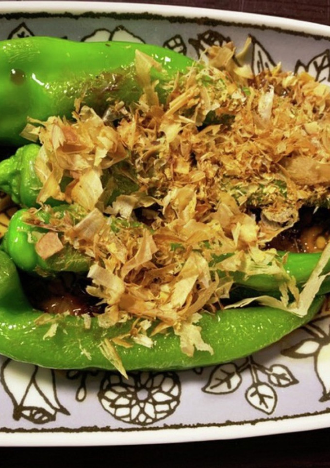 赤堀農場 ♪万願寺とうがらしの焼きびたし-レシピのメイン写真