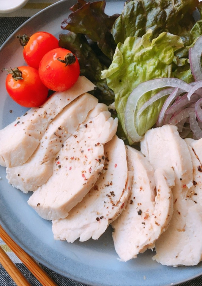 レンジで簡単♡しっとり柔らかサラダチキン-レシピのメイン写真