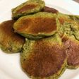 離乳食小松菜バナナオートミールパンケーキ