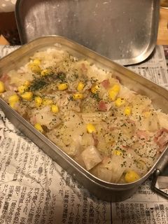 メスティンでコンソメの炊き込みごはん-レシピのメイン写真