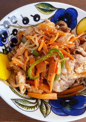 意外と簡単!ご飯がすすむピリ辛チャプチェ-レシピのメイン写真
