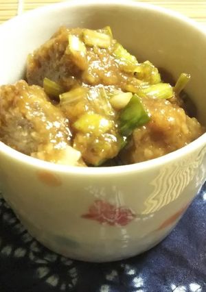 揚げ焼きレバーのネギ醤油漬け-レシピのメイン写真