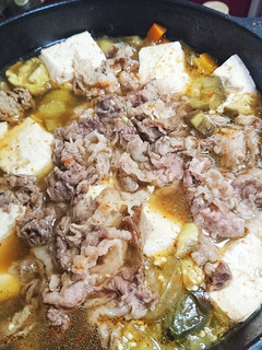 牛肉と、夏野菜、豆腐の甘辛煮-レシピのメイン写真