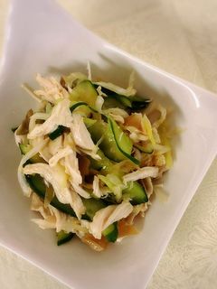 ☆ササミとザーサイの和え物☆-レシピのメイン写真