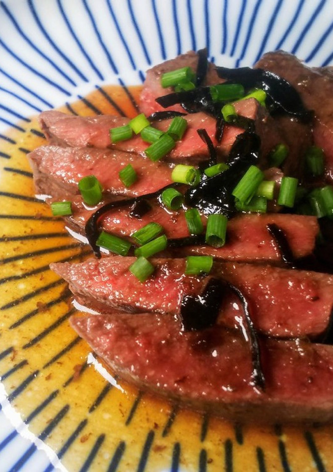わさびソースの和風ステーキ-レシピのメイン写真