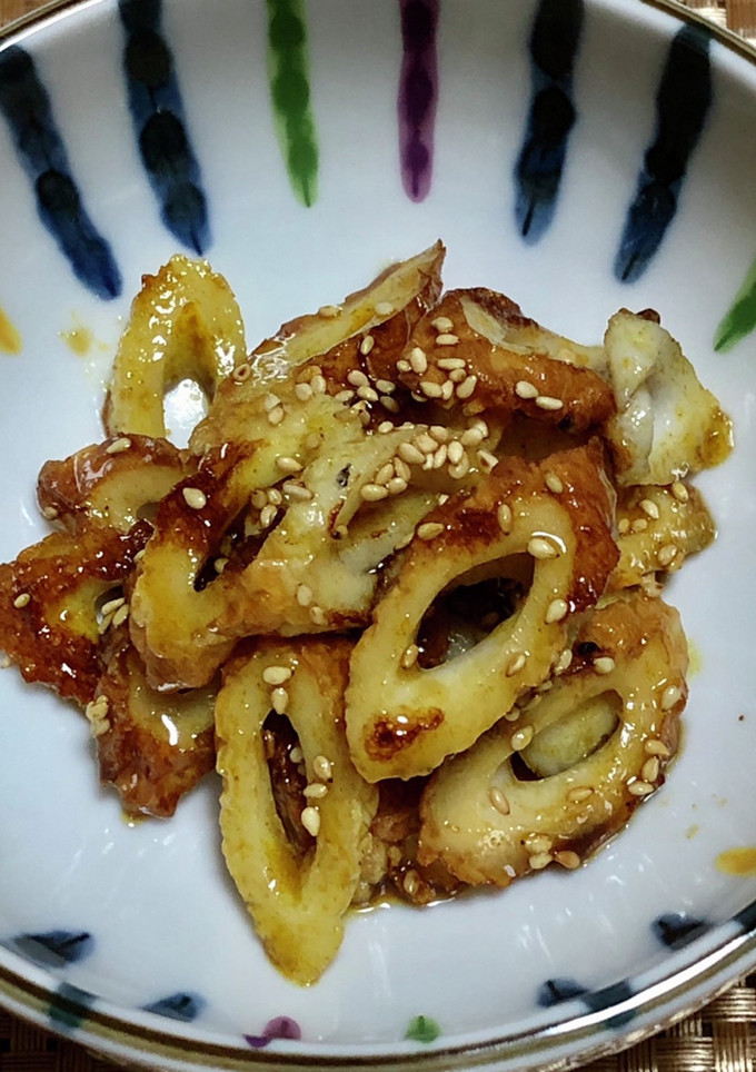 ちくわのきんぴらカレー風味-レシピのメイン写真