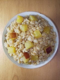 100%押し麦の麦味噌さつま芋麦飯-レシピのメイン写真