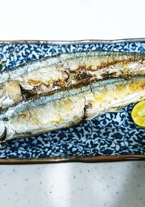 フライパンで簡単☆生サンマの塩焼き♫-レシピのメイン写真