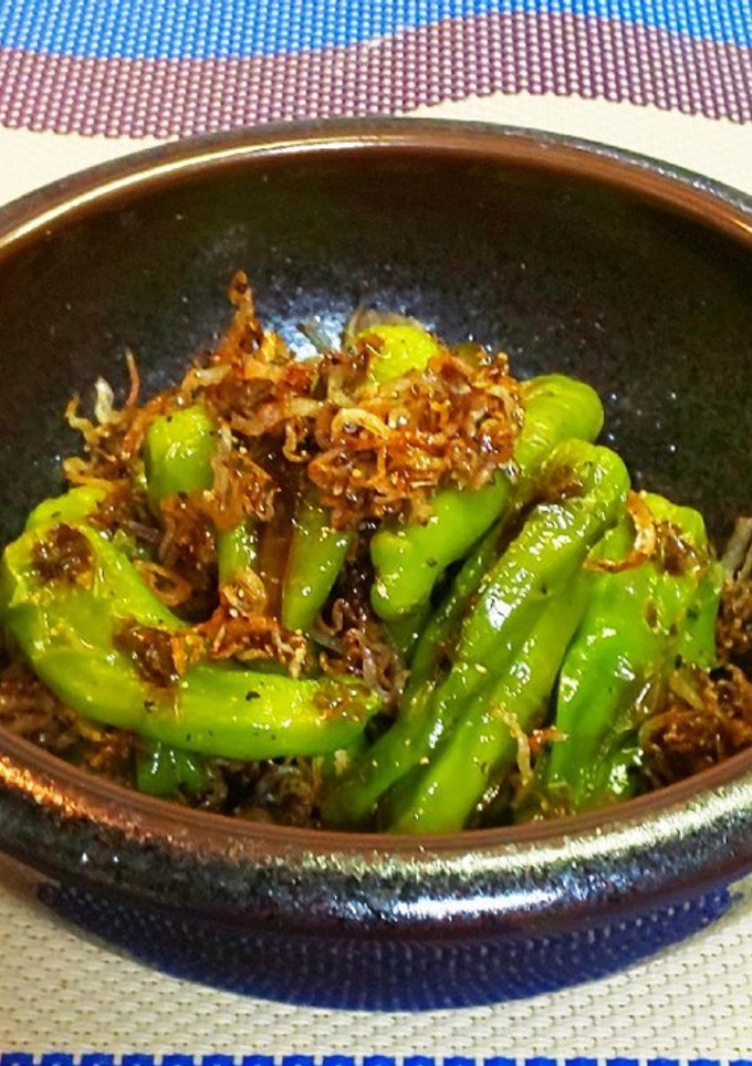 カリカリじゃことししとうの黒胡椒炒め-レシピのメイン写真