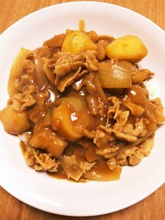 じゃが玉みそ汁カレー-レシピのメイン写真