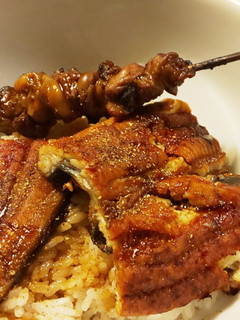 安い鰻で★鰻&うな肝丼★肝吸い付き-レシピのメイン写真