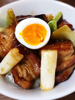 豚バラ肉と白ネギのスタミナ丼-レシピのメイン写真