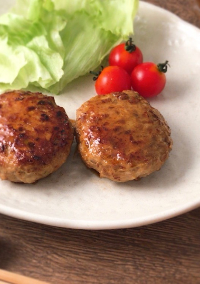 ＊れんこん＆ごぼうのつくねバーグ＊-レシピのメイン写真