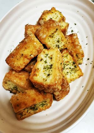ヘルシーな【厚揚げの唐揚げ】～のり塩で～-レシピのメイン写真
