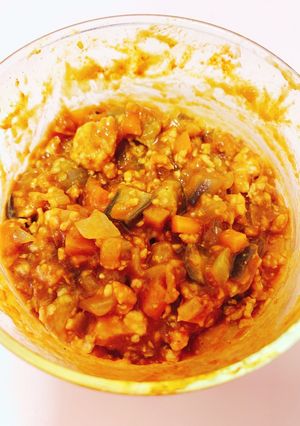 レンジで簡単！鶏ひき肉キーマカレー-レシピのメイン写真