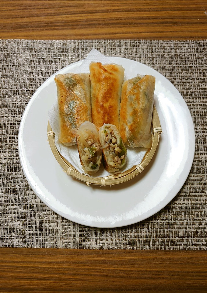 ヨウサマの減塩焼き春巻き-レシピのメイン写真