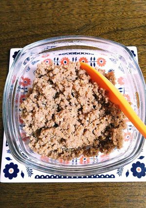 濃いそぼろ-レシピのメイン写真