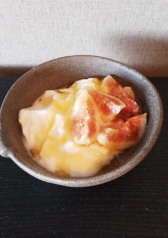 無花果 ヨーグルト はちみつ-レシピのメイン写真