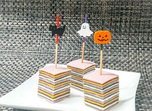 子どもも喜ぶ☆ハムのりチーズピンチョス-レシピのメイン写真
